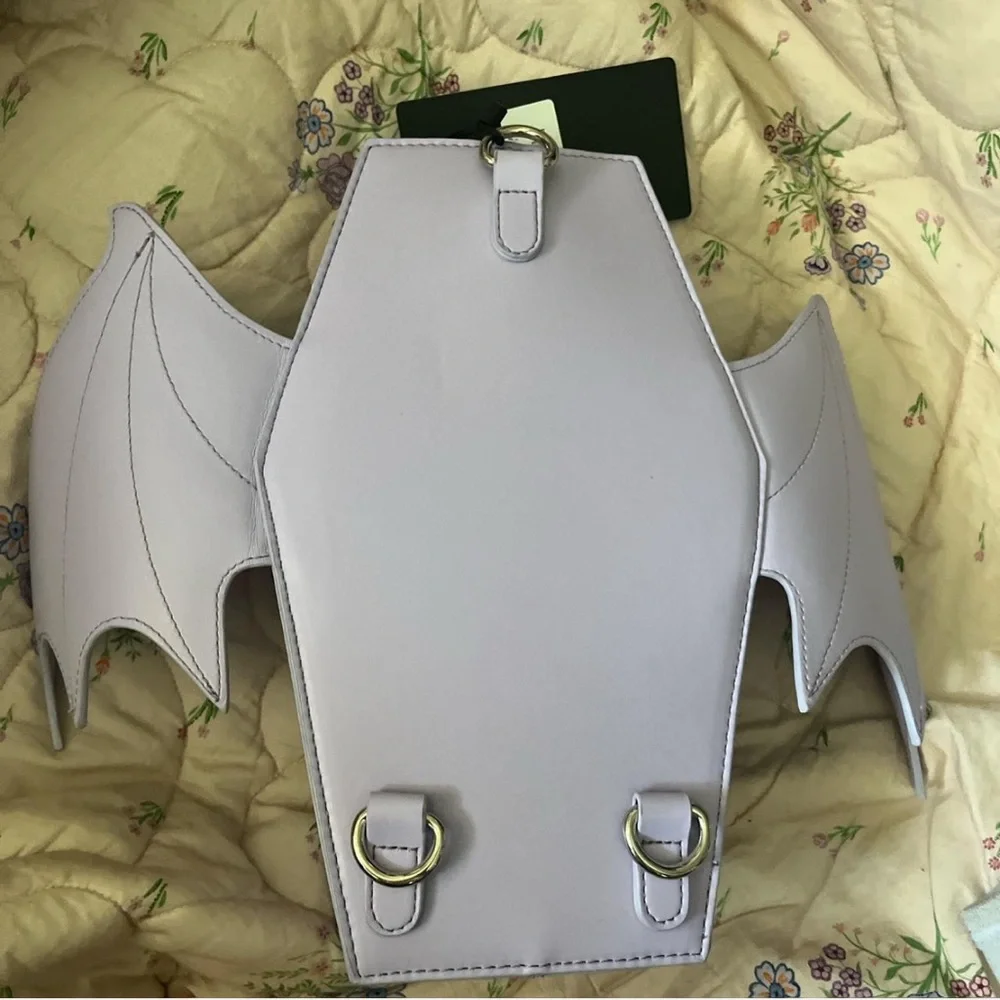 Killstar Coffin Bag in Light Purple - Picture 2 of 4